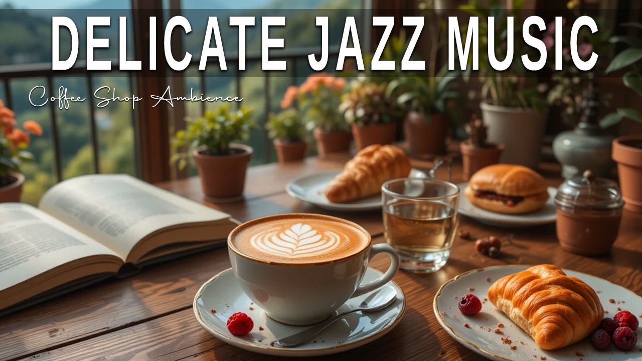 Delicate Jazz Music ☕ Bossa Nova instrumental for Holiday, Studying and Work