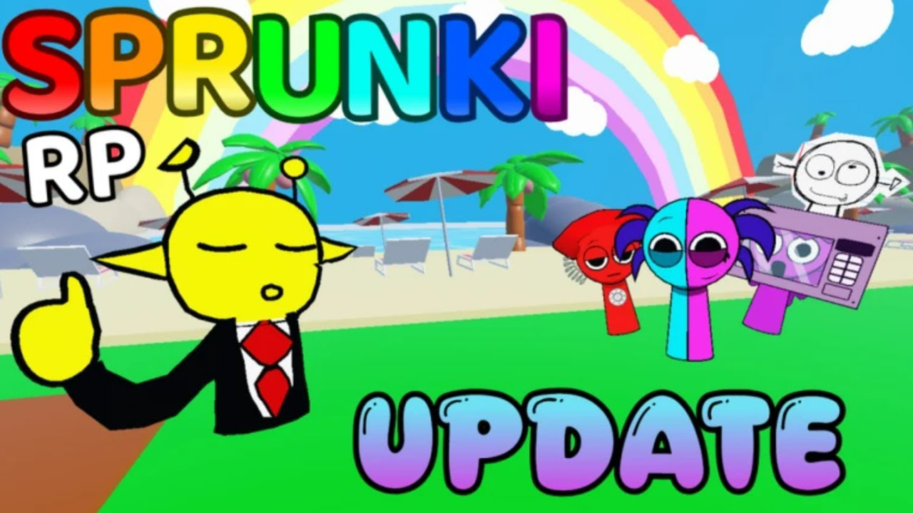 Roblox❗️How To Get 5 New Badges Morphs In 3D Sprunki RP [OC UPDATE]