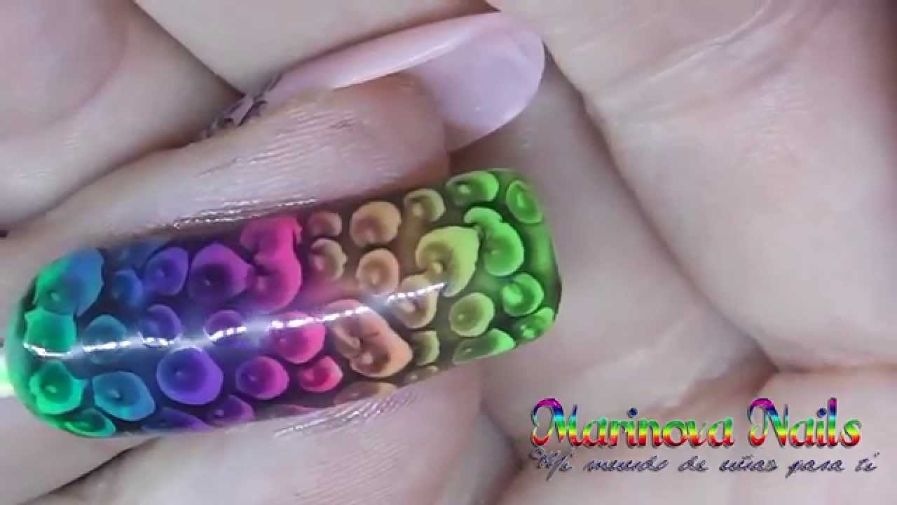 Tecnica ventanas con esmaltes semi permanentes