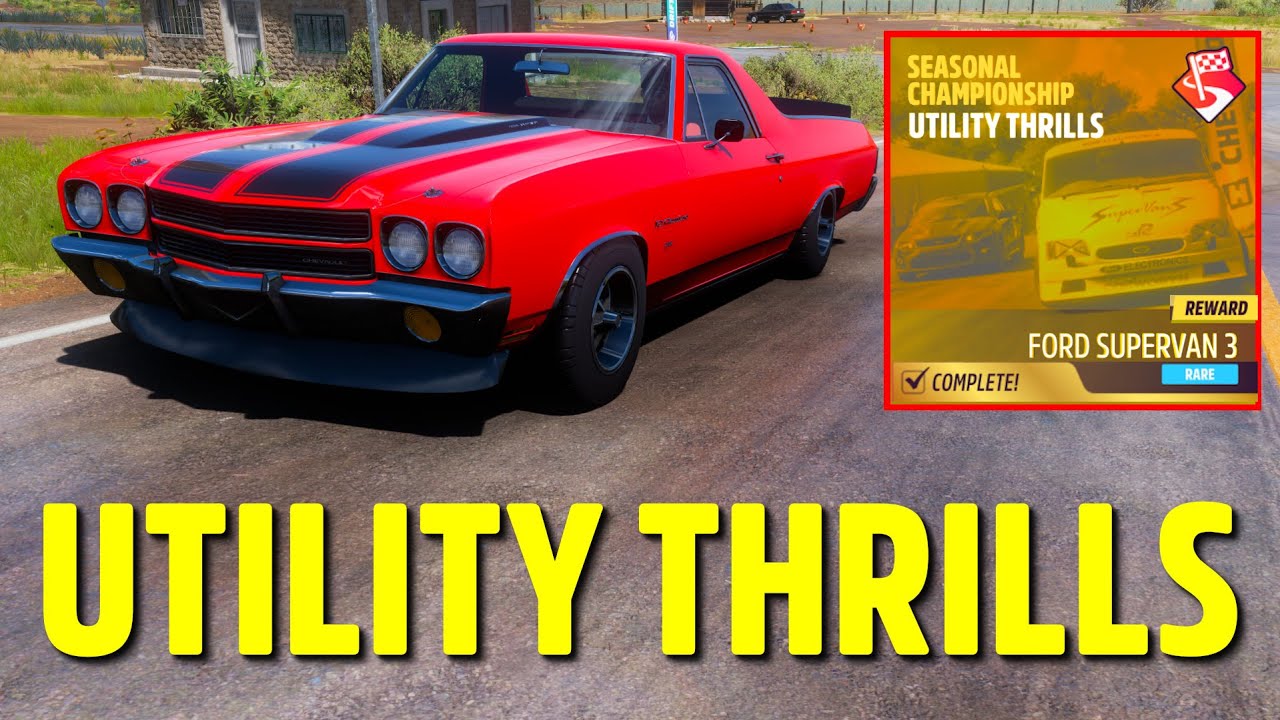 Forza Horizon 5 Utility Thrills Seasonal Championship + Tune Code | Series 56 Week 1 Summer