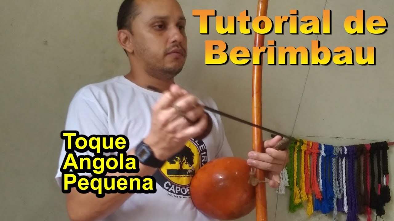 Tutorial de Berimbau#19 (Toque de Angola Pequena) Mestre Traira