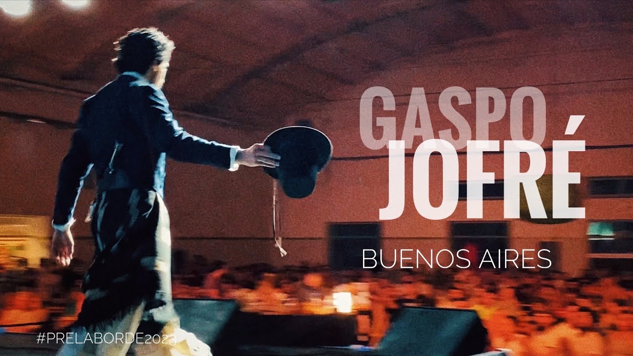 Gaspo Jofré. Malambo Sureño. PreLaborde 2023. Buenos Aires