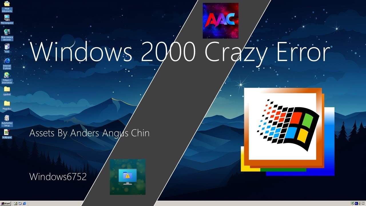 Windows 2000 Crazy Error PL/EN