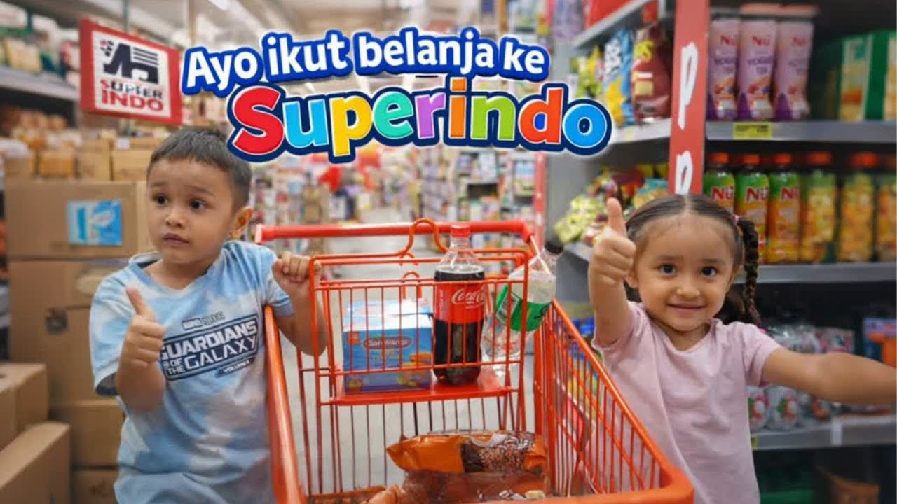 Ayo Ikut Benze & Sophia Belanja ke Superindo 🛒