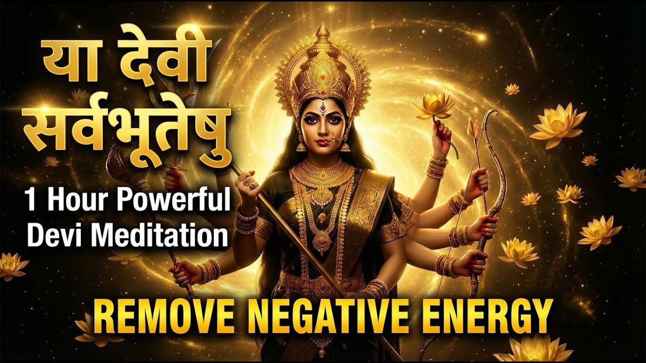 या देवी सर्वभूतेषु - 1 Hour Devi Meditation For Spiritual Healing & Peace 🔱