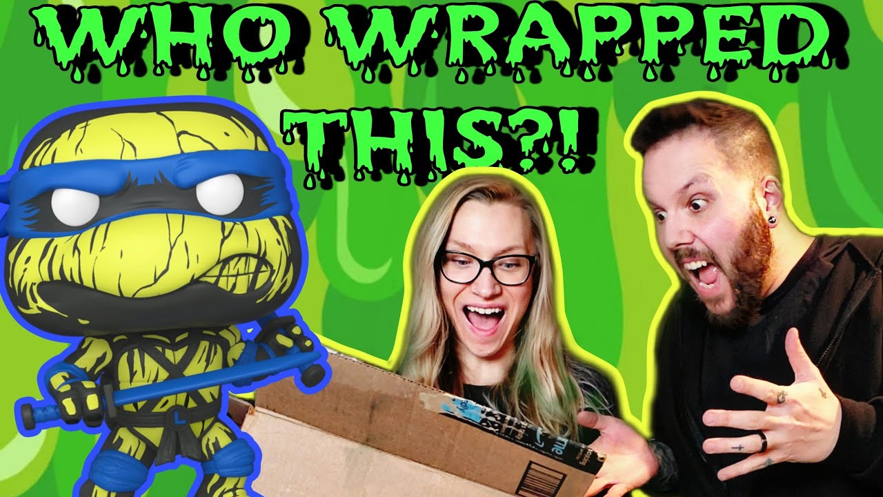 WHO WRAPPED THIS LIMITED EDITION LEONARDO FUNKO POP?!