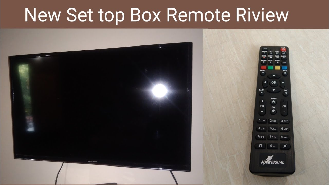 New Set top Box Remote Riview 🙂 Jay Ganesh Electricals... 