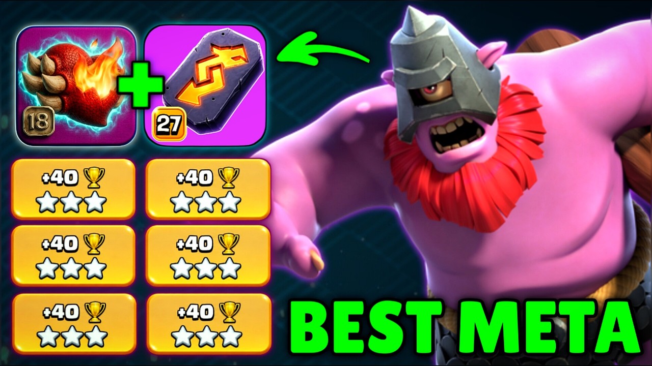 EASILY Reach Top 100 Global! TH18 Revenge Deck + Throwers Meta Attack Strategy In Clash Of clans