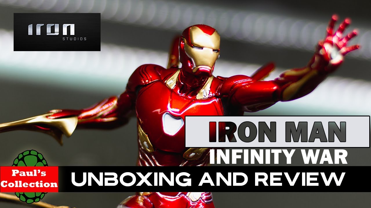 Iron Studios Iron Man Mark L Avengers Infinity War BDS Art Scale 1/10 Unboxing and Review