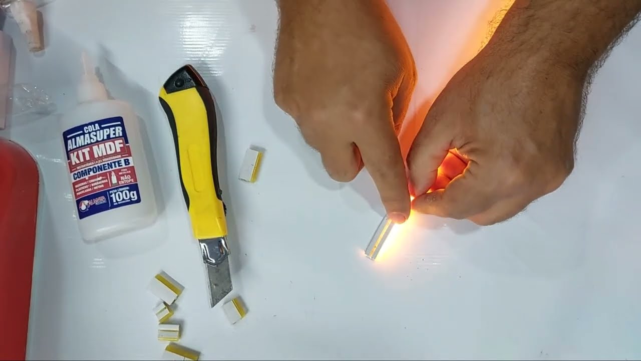 Como dobrar a fita led que passa do corte de 2,50cm do Neon Led