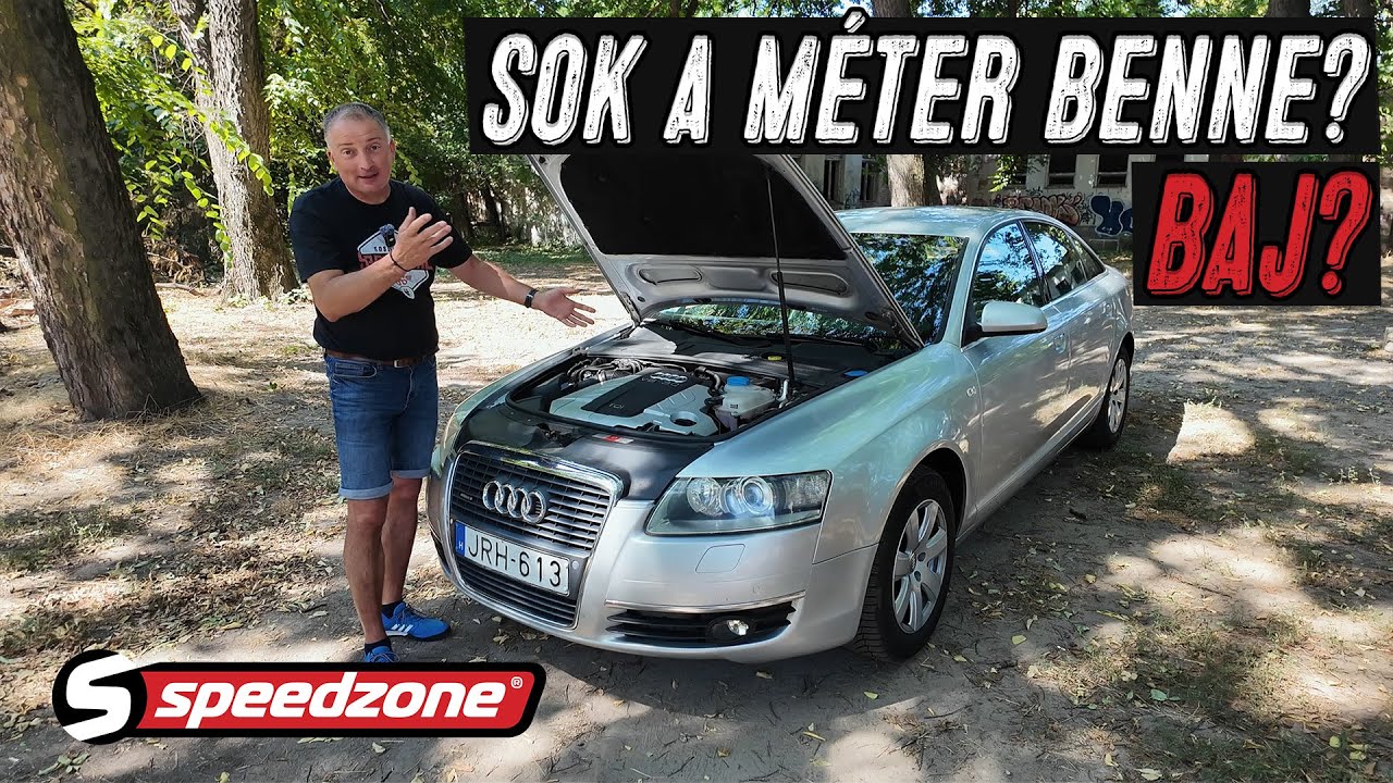 AUDI A6 3.0 V6 TDI quattro (2005) : Sok a méter benne? Baj? - Speedzone használtteszt