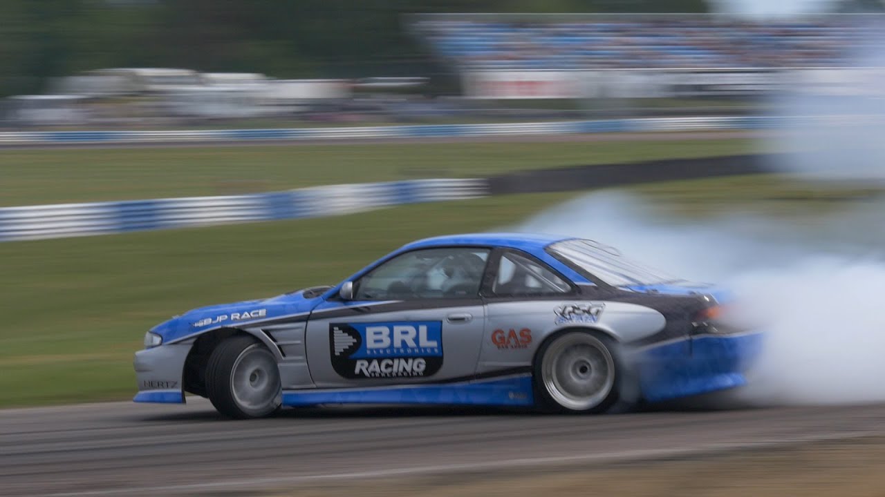 David Skogsby, BRL Nissan S14 2JZ,  Gatebil Mantorp park