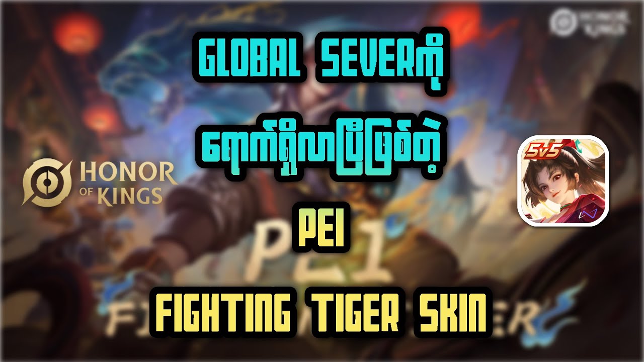HOK Tiger Series Skin📷PEI | FIGHTING TIGER SKIN REVIEW📷