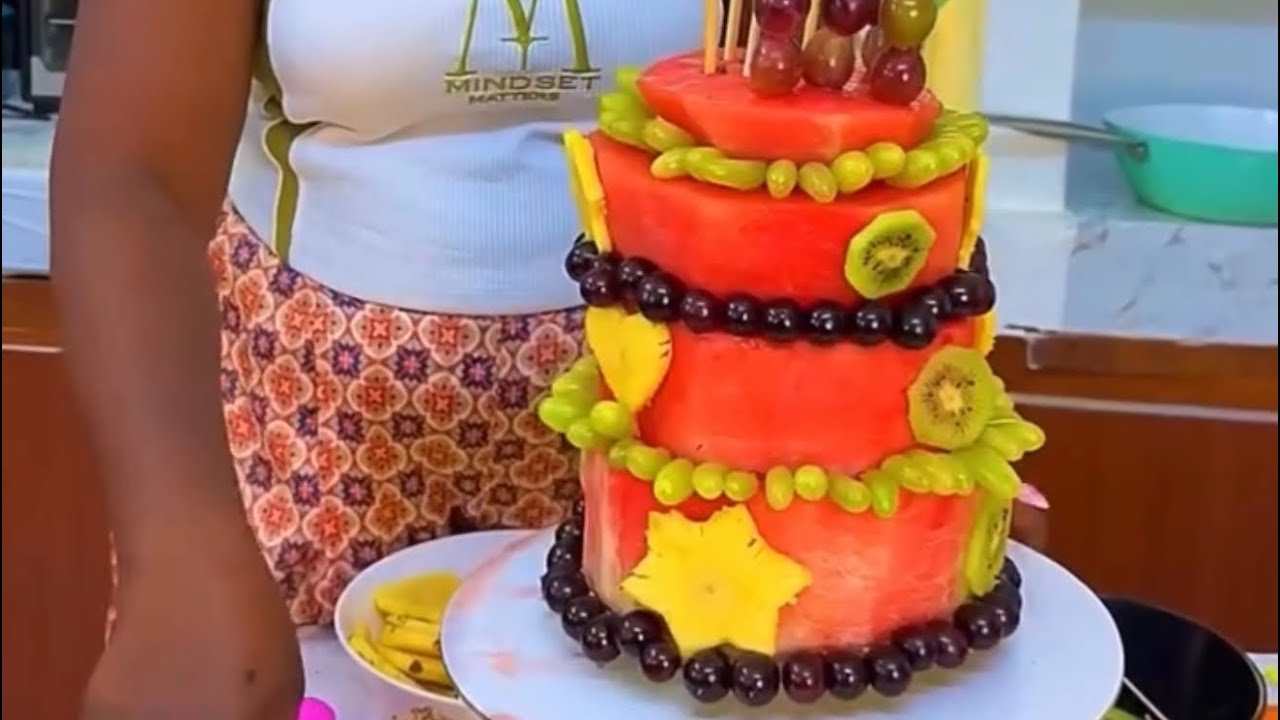 Muna watermelon 🍉 birthday cake