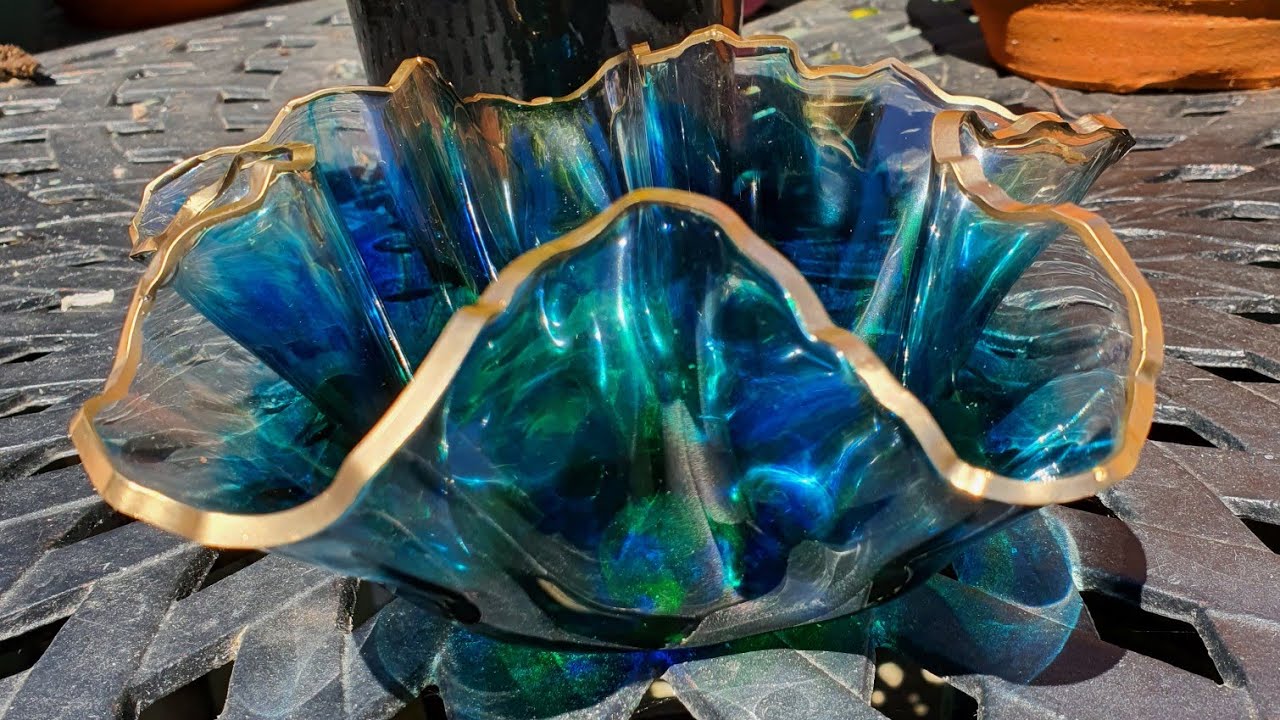 Wow! It worked! My first ever resin bowl! SOLD!