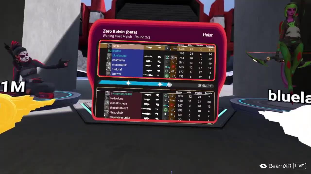 Larcenauts VR Live Stream [ GR1M VR ] #overwatchvr