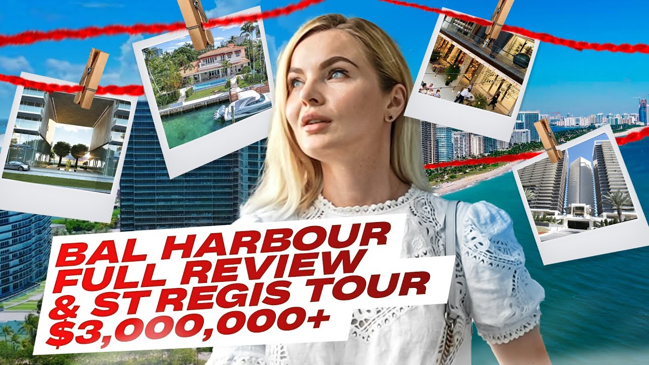 THE NEIGHBOURHOOD OF THE LUXURY! Touring the Bal Harbour in 4K | Realestatika
