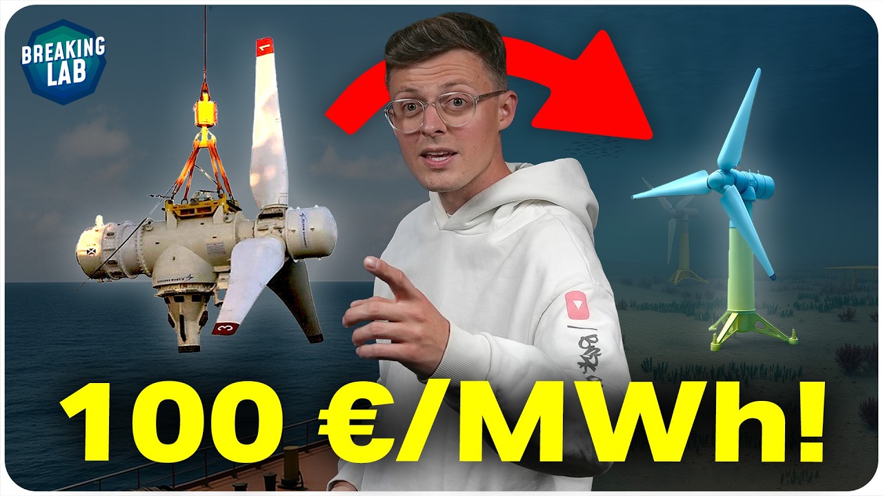 Größte Gezeitenturbine! Endlich Strom aus dem Atlantik?