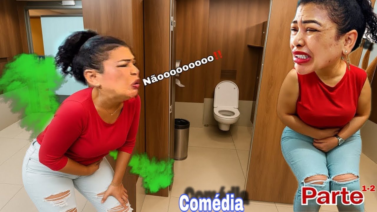 Dor de barriga no shopping‼️😂( comédia )