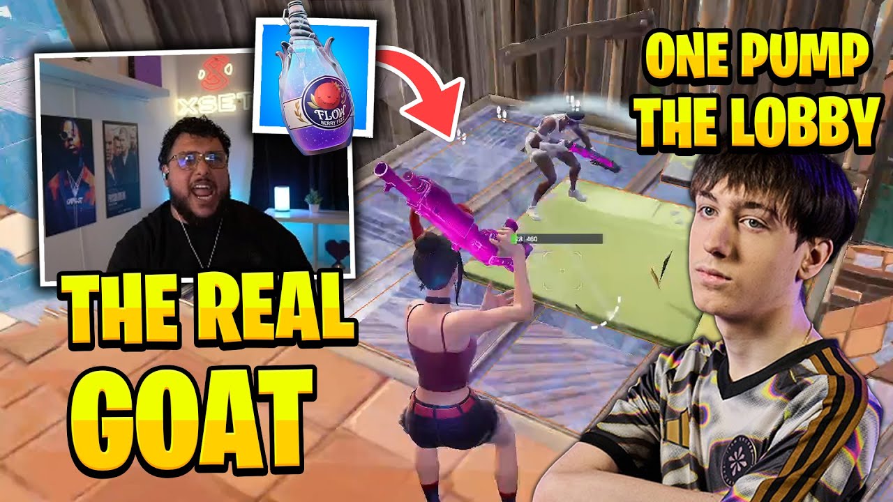 Faxuty Reacts to Peterbot is FLYING Through the Lobby in Solos Series Cup
