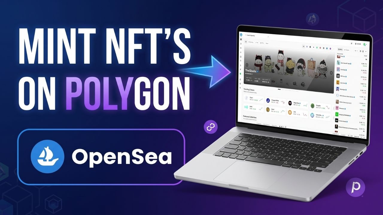 Как создавать NFT на Polygon Open Sea (2026)