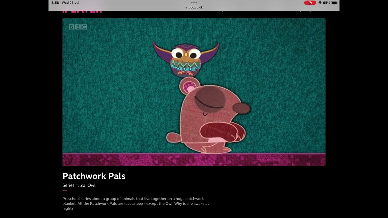 Patchwork Pals owl