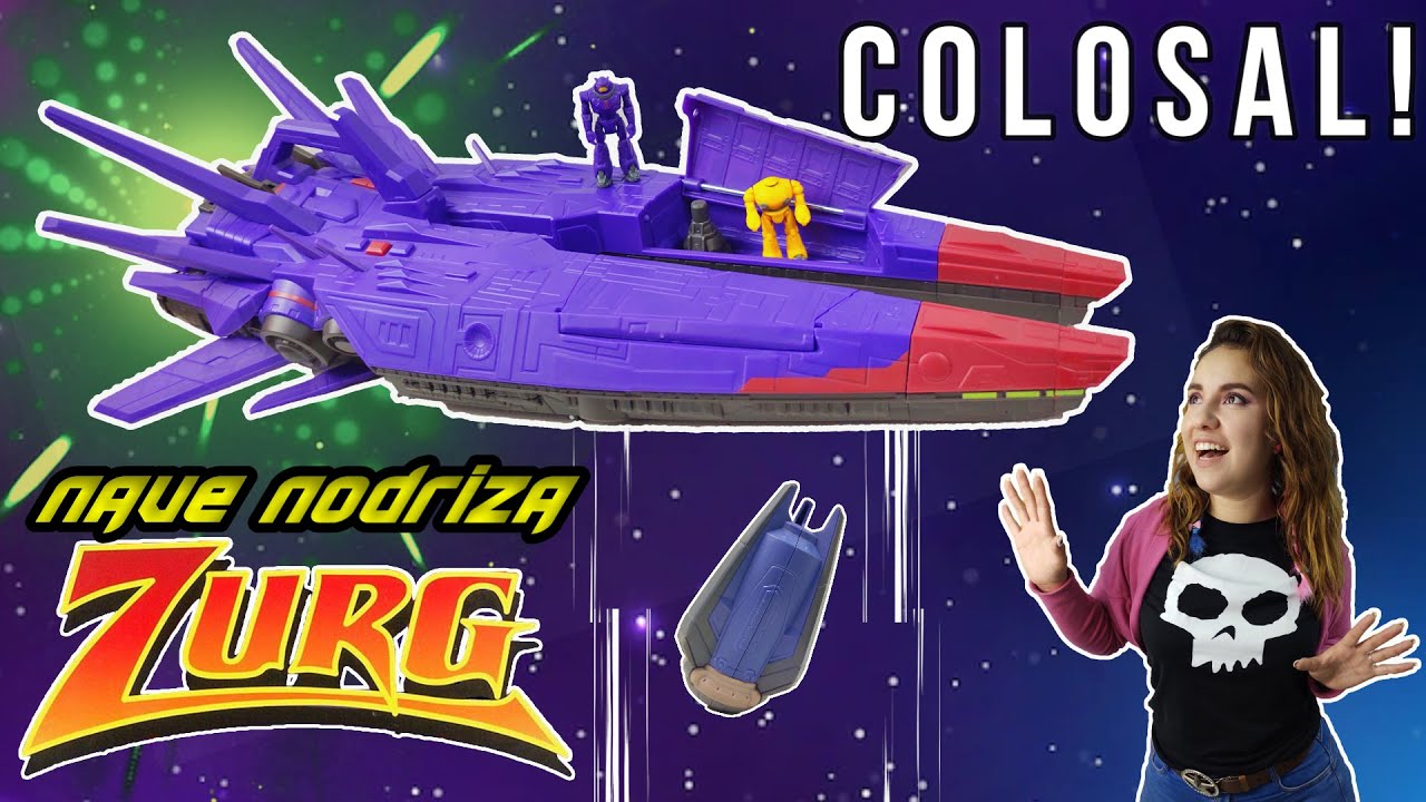 ARMÉ LA NAVE NODRIZA DE ZURG HYPERSPEED SERIES | NAVE ZURG 50 CM. | JOE PLASTIC SOUL