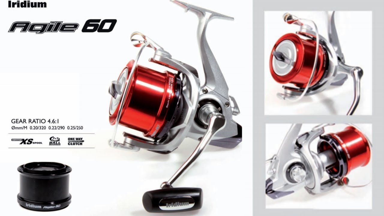 Molinete LONG CAST IRIDIUM AGILE 60 ◆ Feito pra PESCA de PRAIA e COMPETIÇÕES