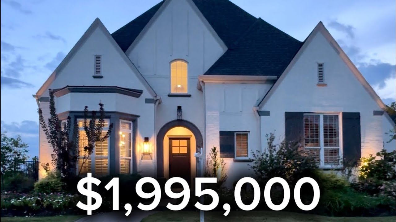 MODERN LUXURY CUSTOM HOME IN PROSPER TEXAS!🤠