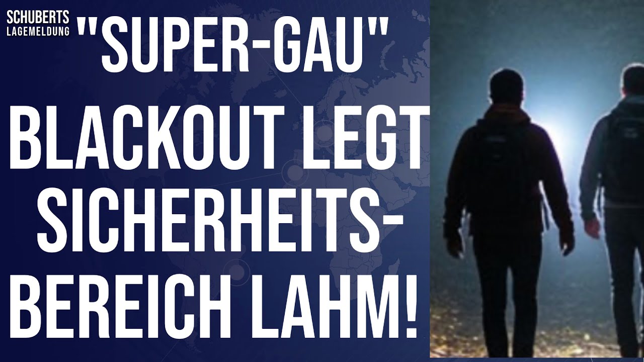Eilt💥Nächster Anschlag!💥Shutdown! Gas vor Rationierung!💥Blackout-Einsatz der Bundeswehr💥Antifa-Eklat