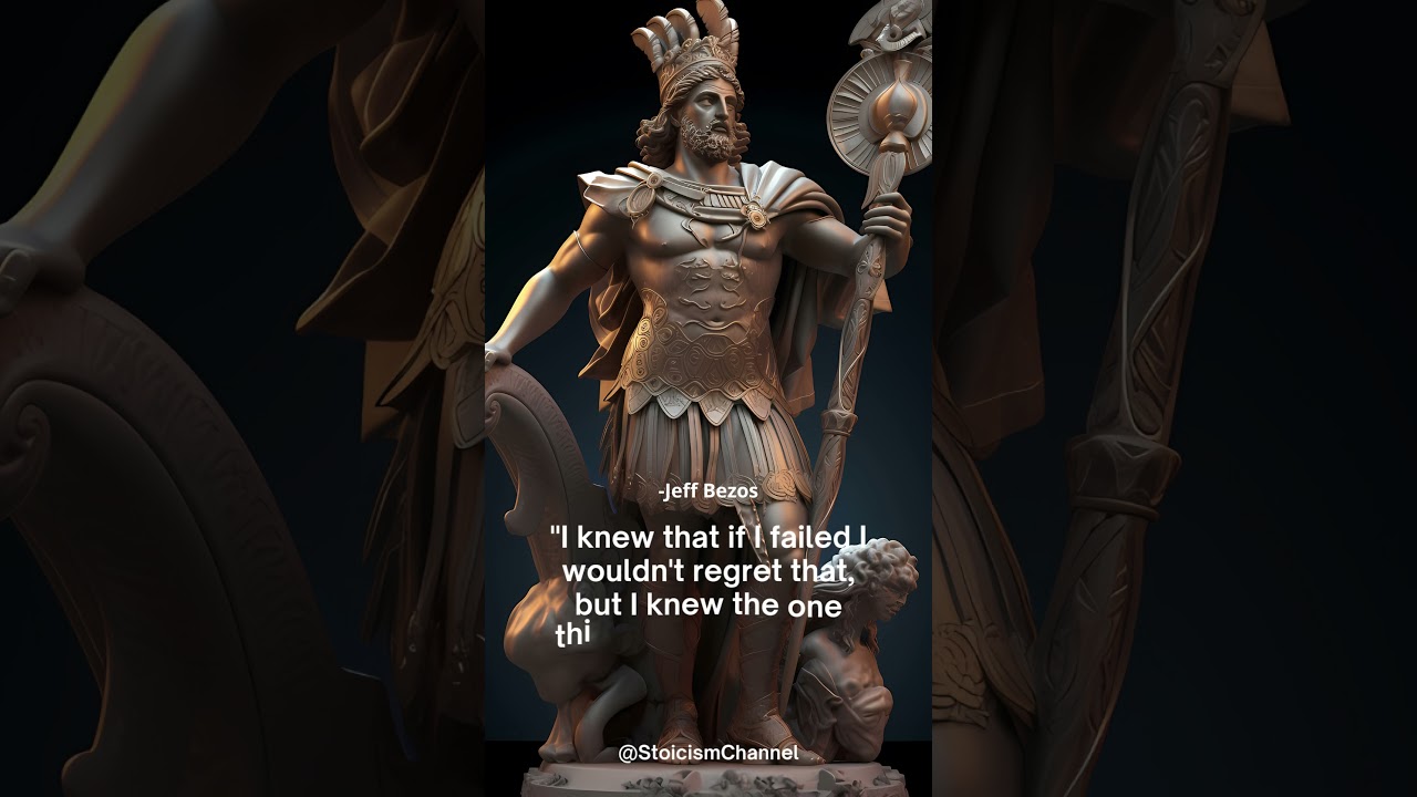 Are you going to regret not trying? -Jeff Bezos