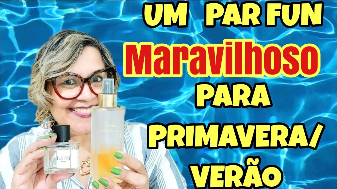 MANDARINE de PAR FUN É MARAVILHOSO PARA PRIMAVERA/VERÃO. PARECE ALGUM? VEM VER!