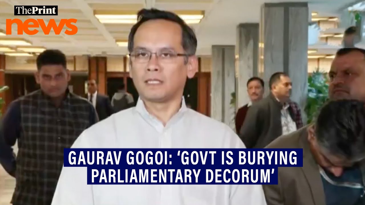 &lsquo;Govt wants to derail Parliament,&rsquo; says Congress MP Gaurav Gogoi after all-party meeting