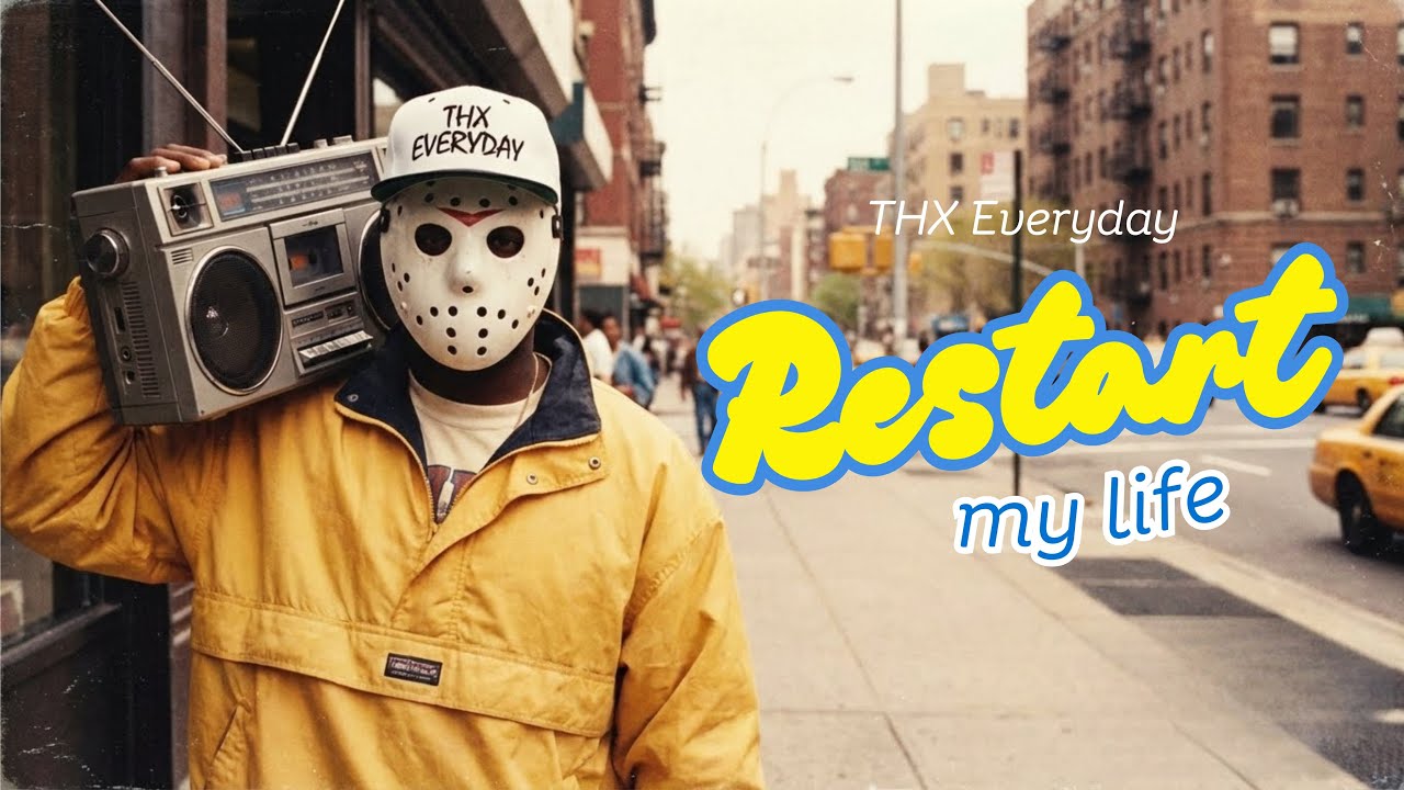 Restart My Life 🎵 | 90s West Coast Inspirational Hip Hop & Motivational Rap Song | Thx Everyday