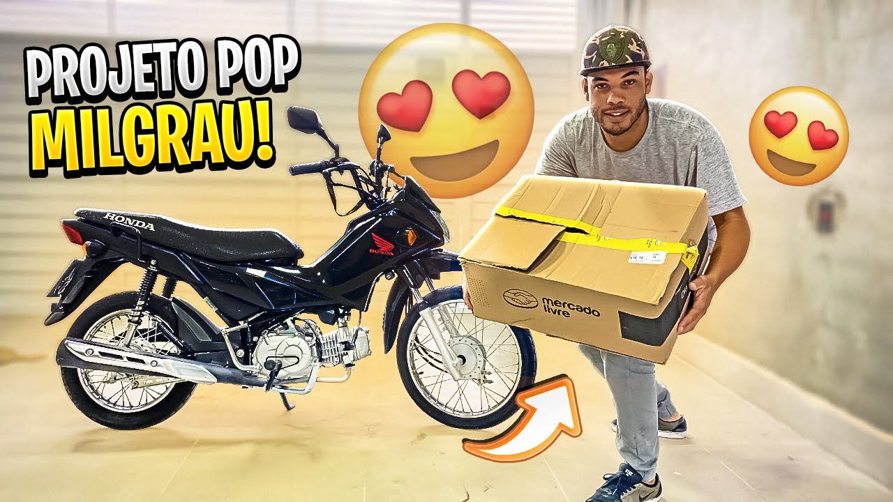 CHEGOU UMA PEÇA NOVA PRA POP 110