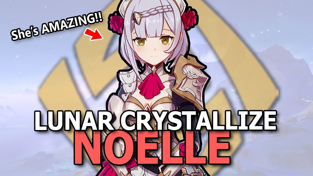 I tried the Noelle Lunar Crystallize team... I was BLOWN away. (Genshin Luna IV)
