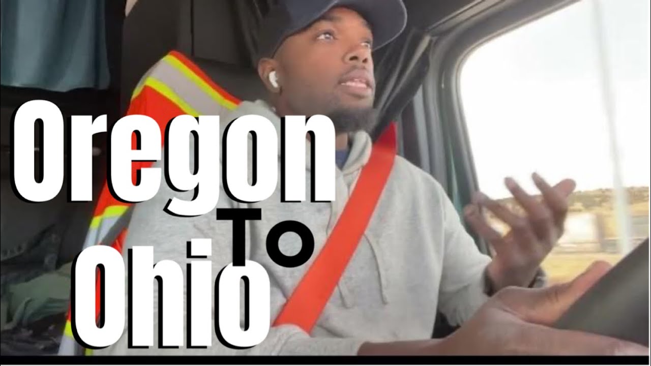 Wood load from Oregon to Ohio (Trucking Vlog)