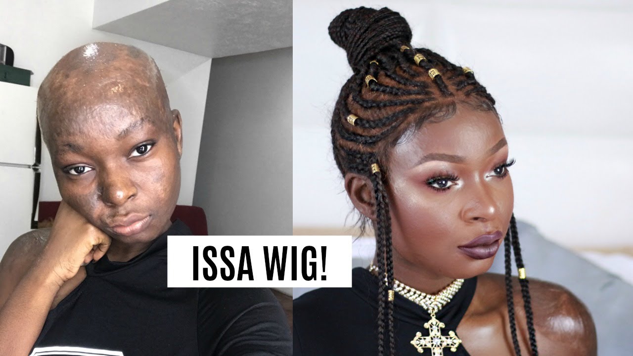 CUSTOMIZE FULL LACE BRAIDED WIG | Shalomblac