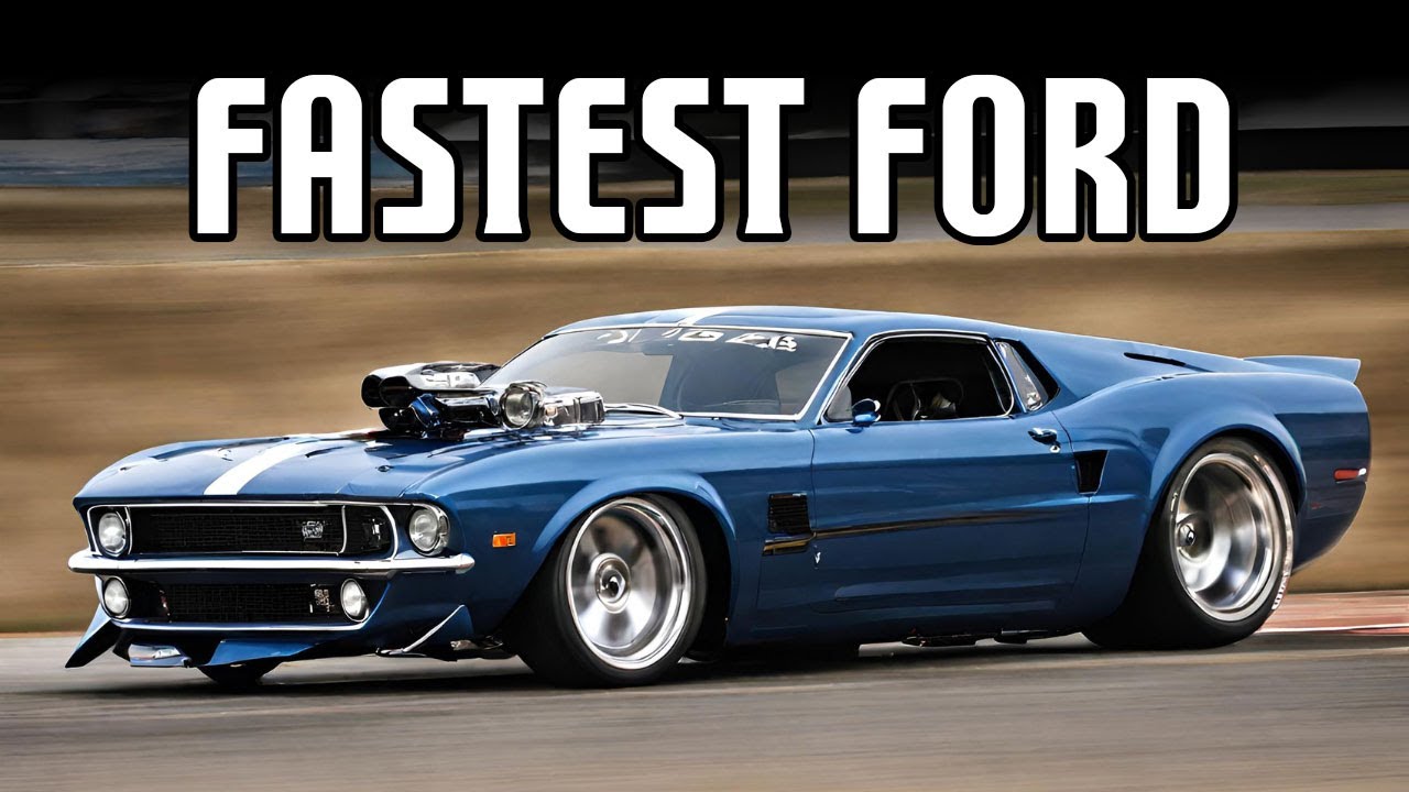10 самых быстрых маслкаров FORD в истории компании!