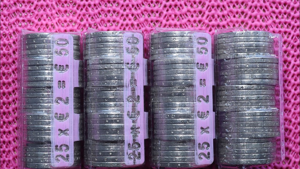 Coin Rolls from Belgium 2 Euro Coin Roll Hunting April 2021