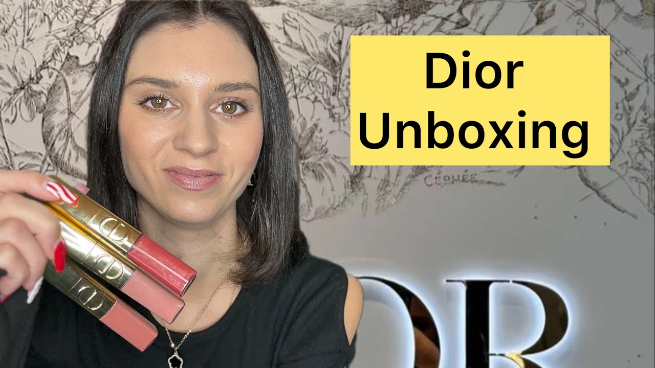 Распаковка Dior | Лимитированные помады Rouge Dior Forever Liquid + подарки