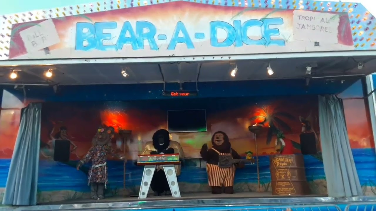 Bear-a-Dice rockafire explosion footage 1