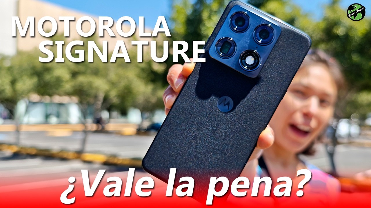 Experiencia de USO Motorola Signature Review Español