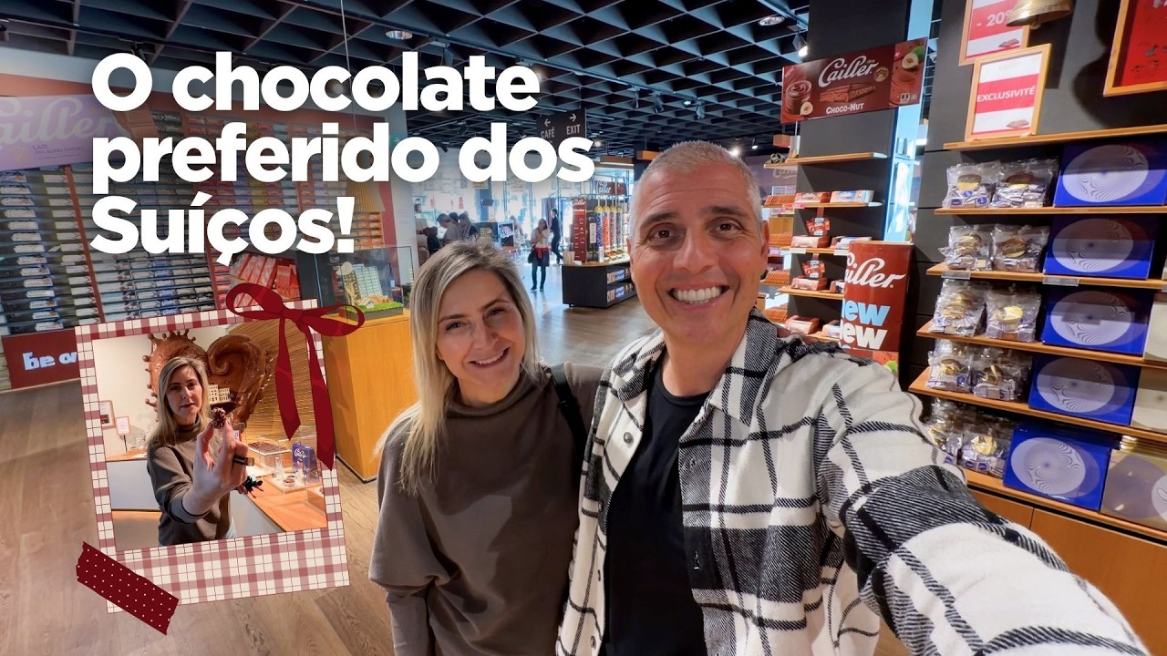 Visitamos a Cailler, a 1ª fábrica de chocolate da Suíça e provamos o chocolate preferido dos Suíços!