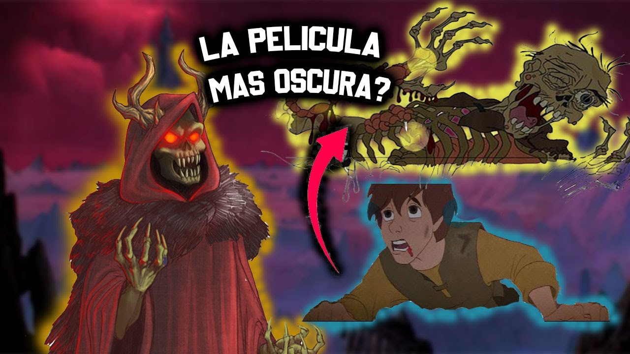 La película que Disney intento olvidar! (La historia de Taron y el Caldero Magico).