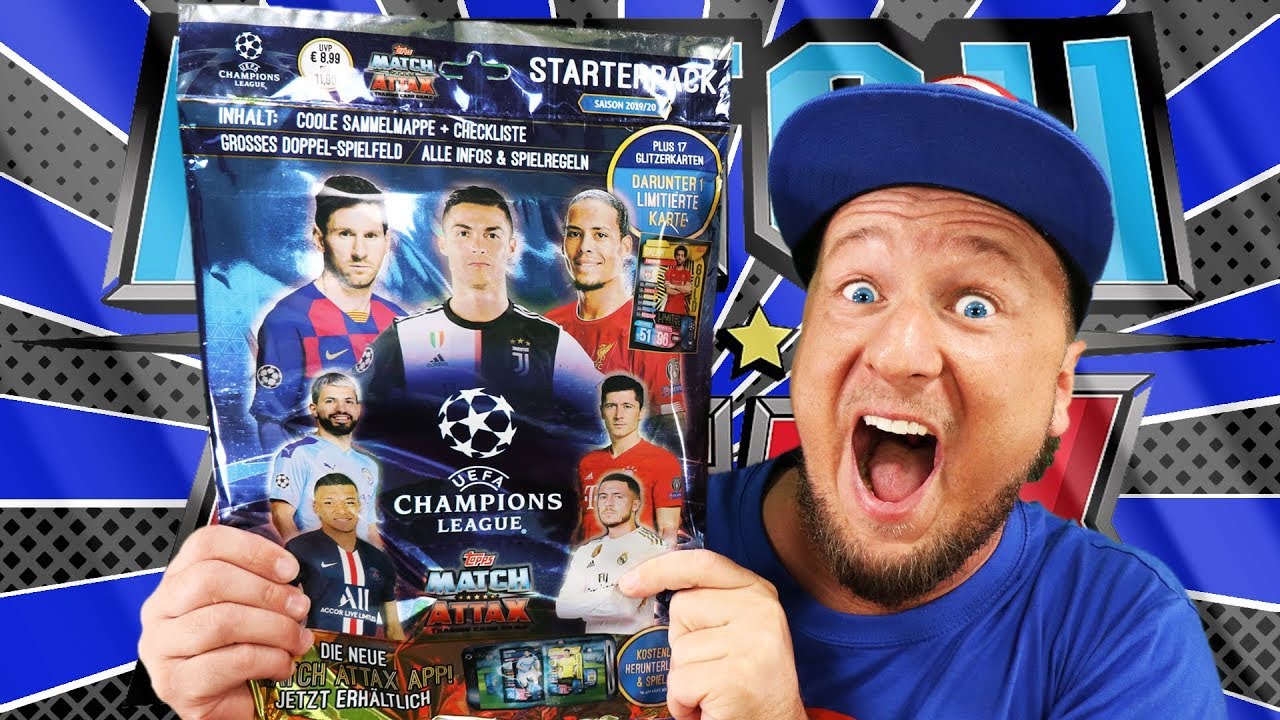 Match Attax CHAMPIONS LEAGUE MEGA STARTER PACK + Blister + Multipack