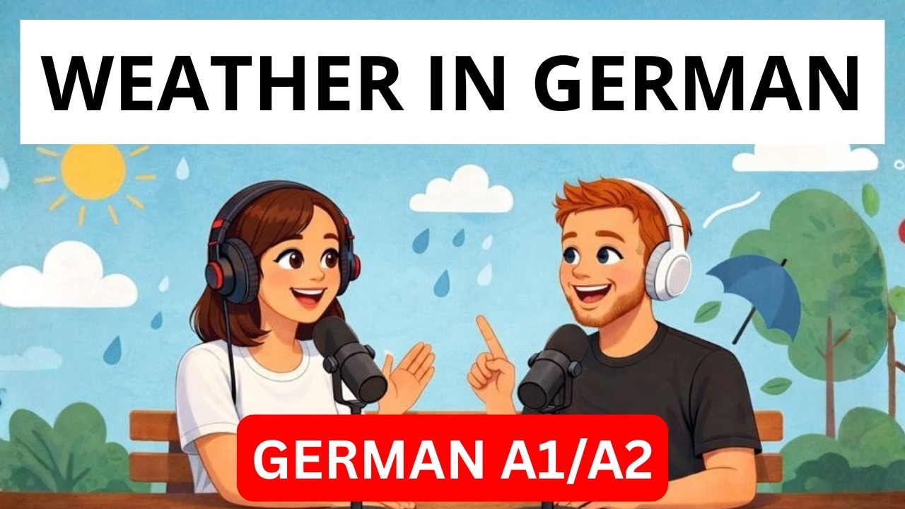 German Weather Vocabulary & Conversation | Learn German for Beginners (A1-A2)