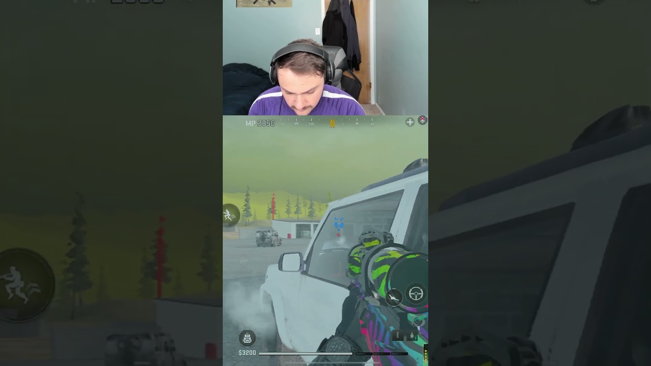 The Signal 50 Sniper in Warzone Mobile Explodes Enemies! #shorts