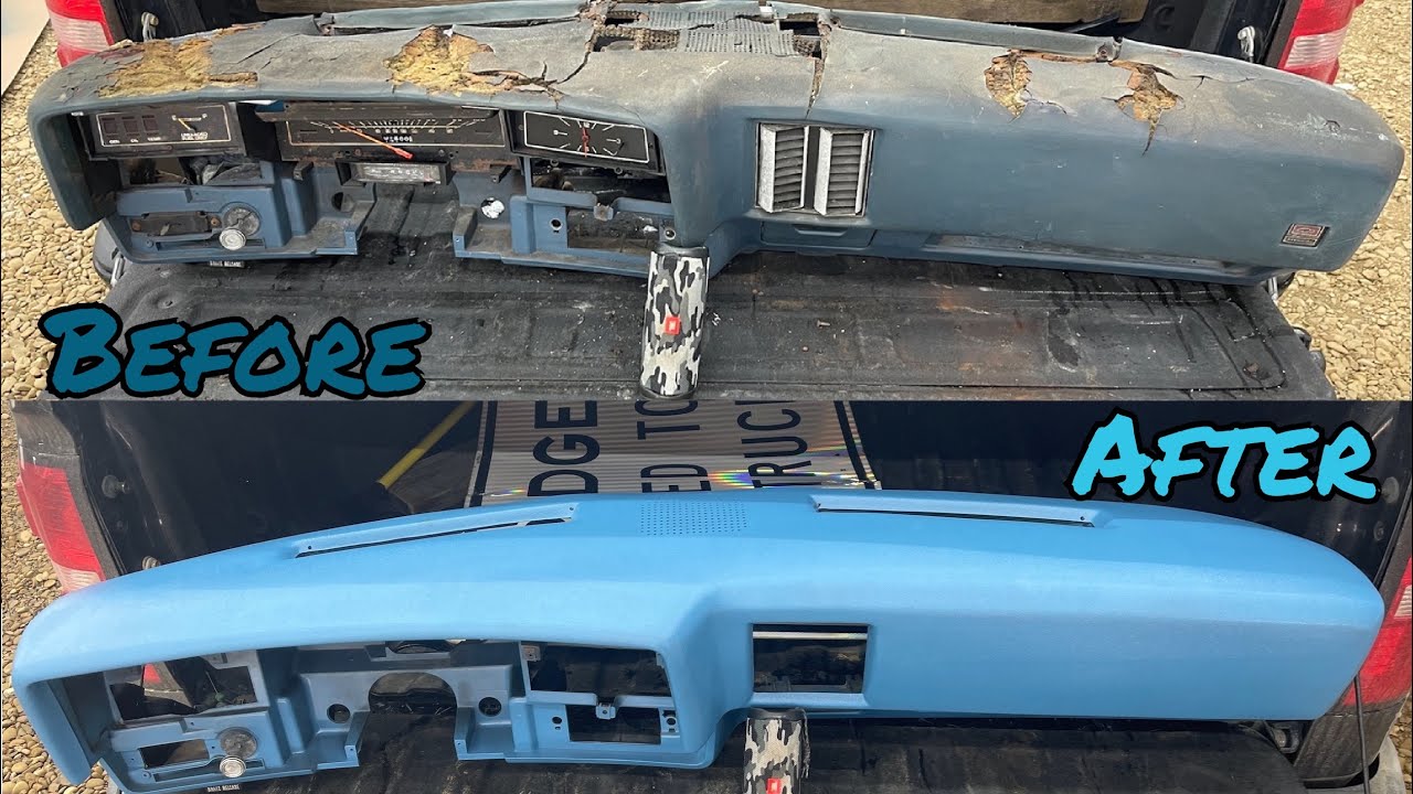 1977 El Camino Dash & Interior Panel Rejuvenation ￼