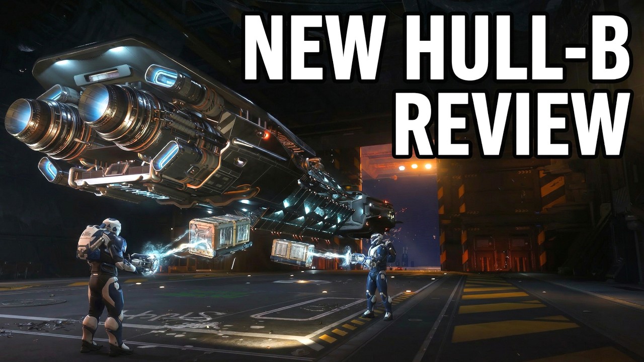 Star Citizen: Полный обзор грузового корабля HULL-B